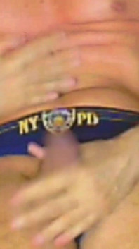 Jerking off in My Nypd Jock Strap