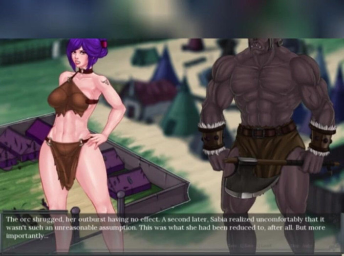 3DXXXTEEN2 Cartoon: Sabia este dusă în tabăra Orcului. Porno 3D, sex cu desene animate