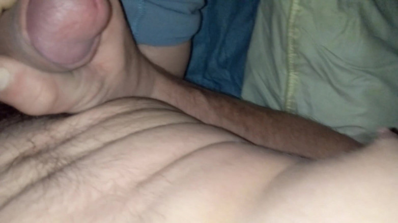 Samtheg: Jerking my big dick for the first time