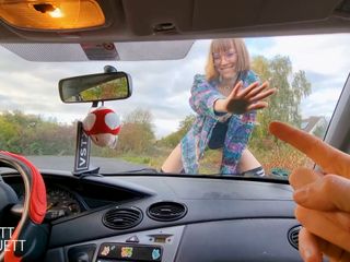 Bett Duett: Couple Fuck in the Car - Uncut!!