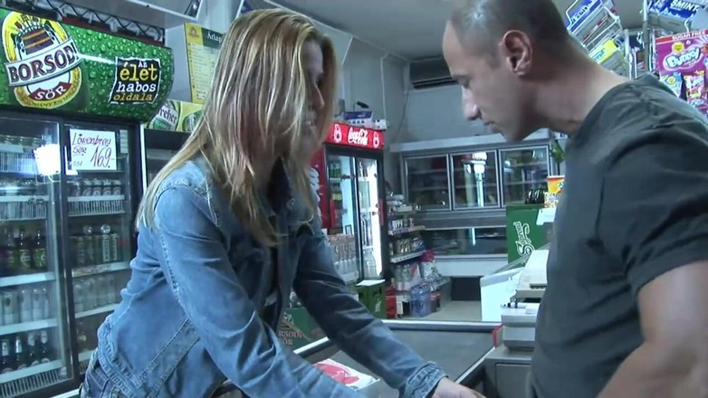 Xtime Network: Beautiful cunt is mercilessly fucked in the supermarket