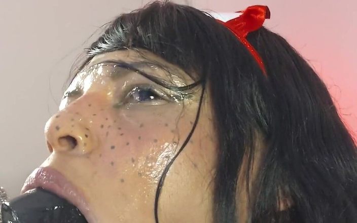 Anabel 693: Crazy Ana Sucks BBC Mercilessly