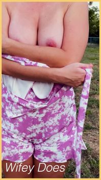 Wifey Loves to Be Naughty in Public