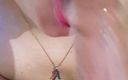 Saturno Squirt: Saturn Squirt Masked Oral Sex and Russian Handjob to Her...