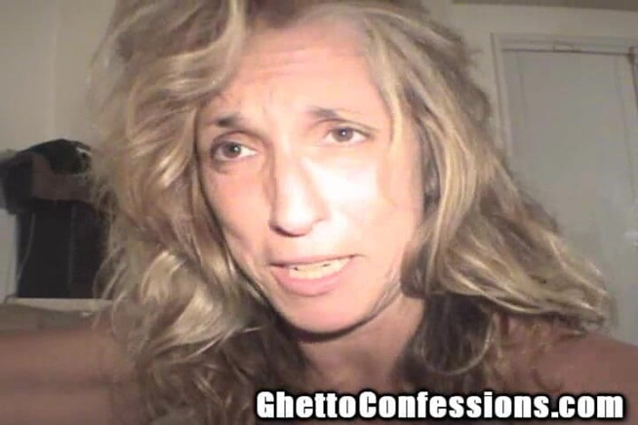 Ghetto Confessions: 하드코어 금발의 노란색 티프 창녀가 그녀를 더 열심히 따먹어, 호!