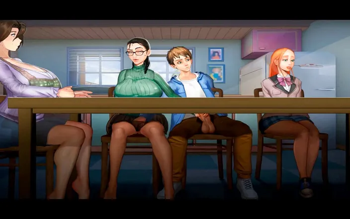 Hentai World: Taffy tales guest jerk under table