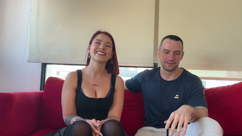 Andres Acosta: Behind the Scenes with Beautiful Natural Body Redhead Babe, Joha...