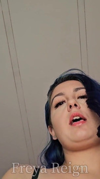 Gentle Femdom Turns Body Worship Into Breath Play: Restrained and Breath Taken Away by Hairy Armpits and Big Boobs