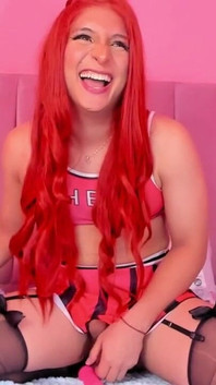 Cheerleader Jumps and Jumps, Watch That Dick Bounce