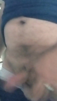 Masculine Bear Stepdaddy Cums in the Office