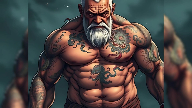 Erotic Man: Ai Muscle dan Fantasy Tatoo Men