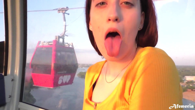 Afemeria: Blowjob funicular dengan air mani di mulut