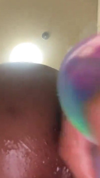 Jamaican Girl Digging in Ass Hole