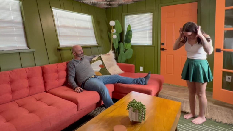 Island boy vids: Stepdaughter Stripdown with Bunny Fae