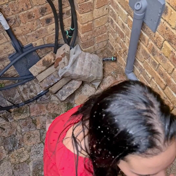 domslutfucker: Teen Ally chcaní do úst a sání ptáka, POV