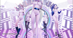 3D-Hentai Games: [MMD] Aespa - Černá Mamba KDA Ahri Akali Seraphine Kaisa sexy nahý...