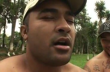 Granny X: Granny mega gang-bang in Brazil...