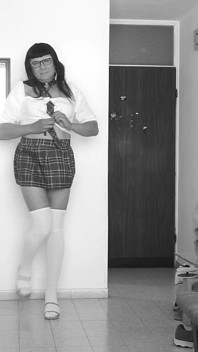 Ținută de student super sexy.