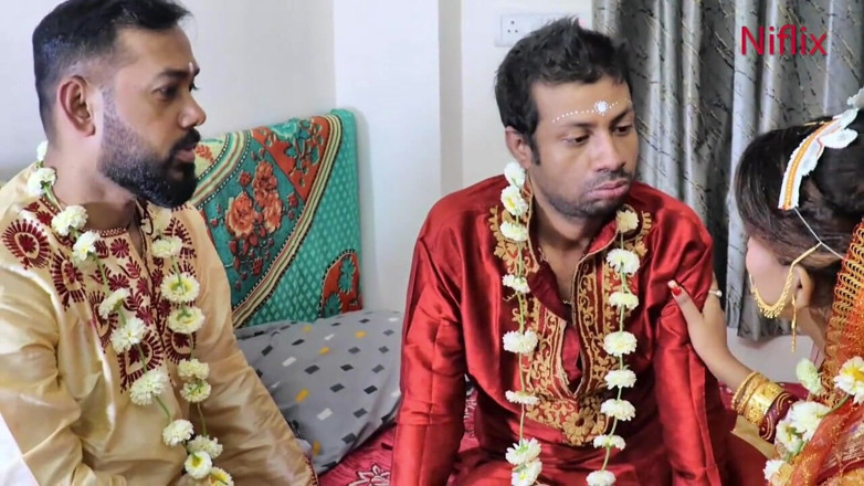 Anjalisingh_sexy: Newly Married Wife Fucked by Husband and Stepbrother in Law...