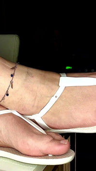 Beautiful Foot in Sandals