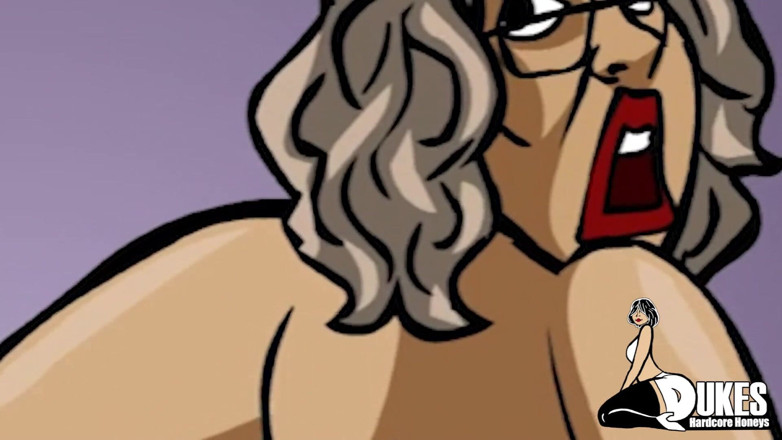 Dukes Hardcore Honeys: Seducendo la mia nonna vicina di casa culona