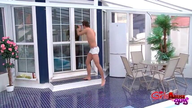 GirlsAbuseGuys: Pool Boy