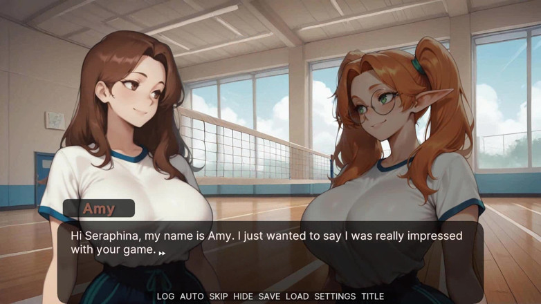 Futavision: Seraphina's Life: Futa Surrounded with College Chicks Got Hard Time...
