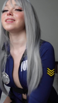Judy Hopps Cosplay: Hra s kundičkou & Sexy Sténání s velkým zadkem