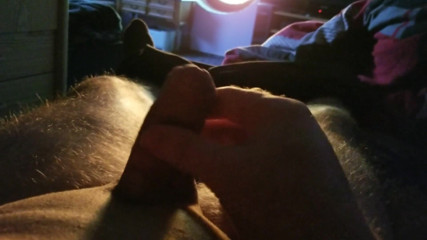 Paddy studio: Playing with the small dick on evening...