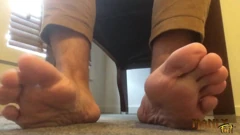 Manly Foot: The Zoom Meeting - Little Do They Know What My Feet ...