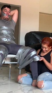 Chubby Guy Followed Home by Duct Tape Crazy Bitch (episode 2 of 2)