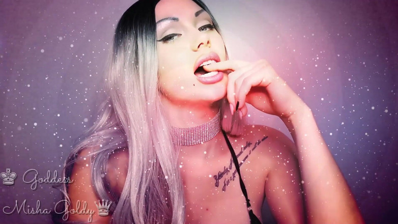 Goddess Misha Goldy: 魅惑のASMR!男を喜ばせてください!ケツの穴でチンポをしてください!