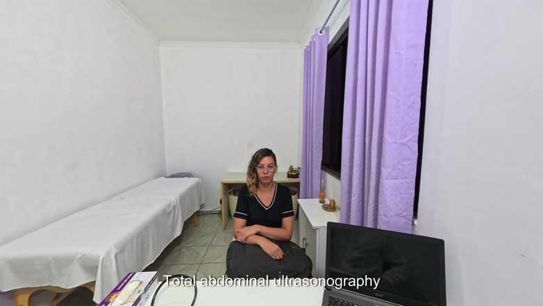 Gabi SweetCouplesStories: Abdominal Medical Examination by a General Practitioner.