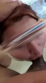 I Love Using My Throat as a Vagina and Having My Face Covered in Cum