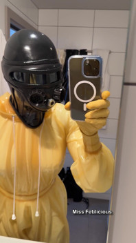 I Love This Heavy Rubber Helmet