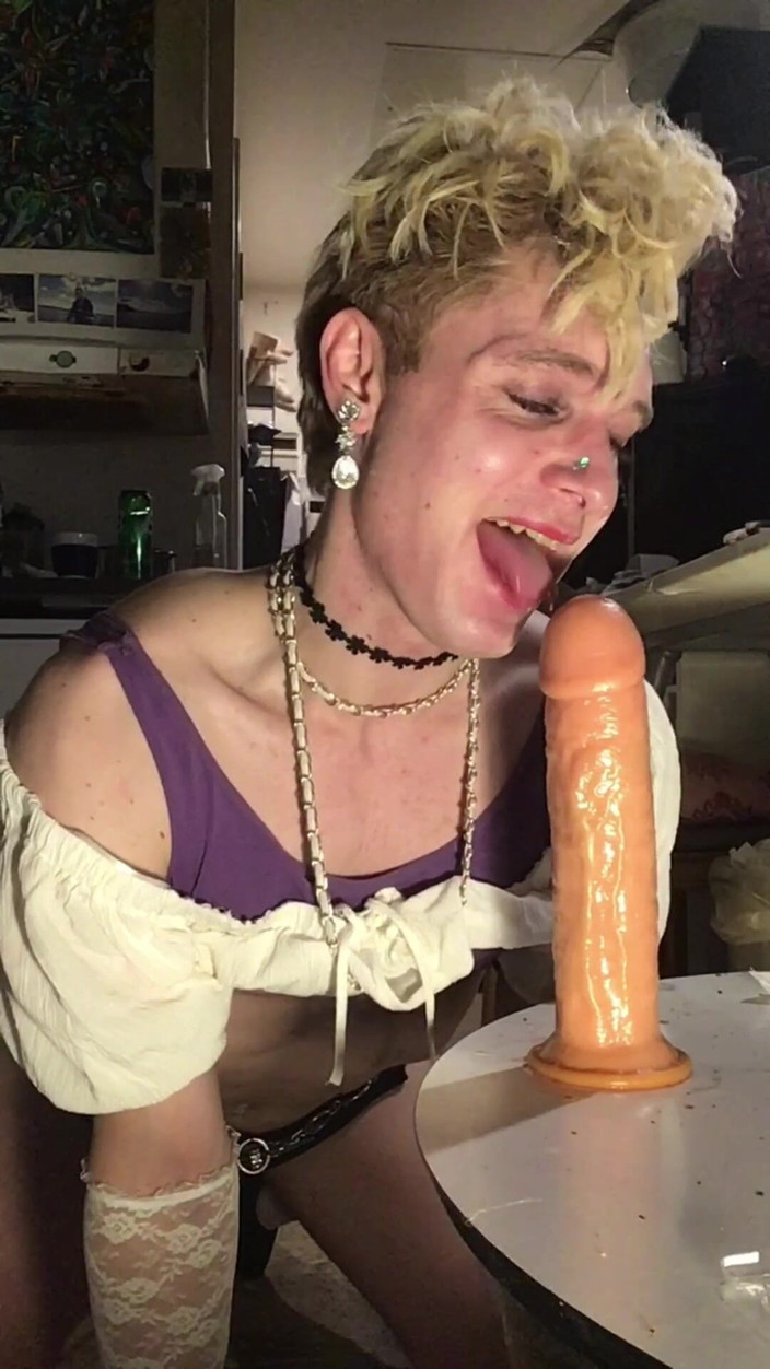 Sissy Cindy Slut: Sissy Frocio Jes Brinch Pantaloni Caldi