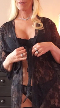 Black lace big booty