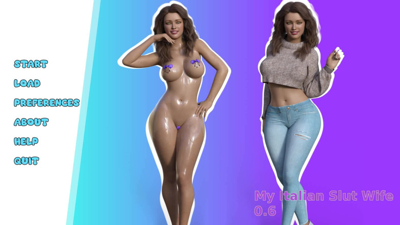 Dirty GamesXxX: Můj italský sexy manžel přistihl svou manželku, jak je drsně...