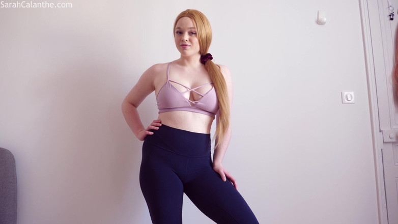 Sarah Calanthe: Follando a tu entrenador de gimnasio caliente