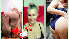 Lukerya: Lukerya präsentiert eine lustige show beim besuch einer freundin