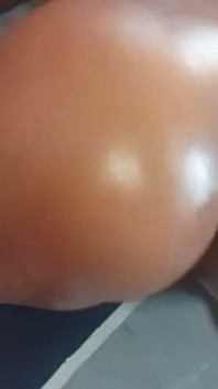 Teasing with My Big Black Ass