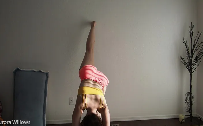 Aurora Willows: Aurora Willows Booty Shorts Workout