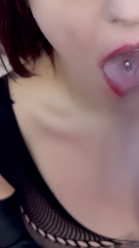 Vicky Swallows Cum
