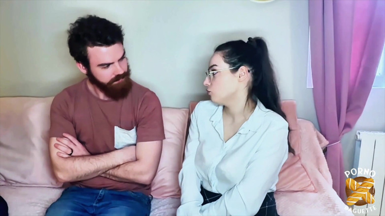 Porno Baguette: Katerina，令人难以置信的女孩，想要坚硬的鸡巴