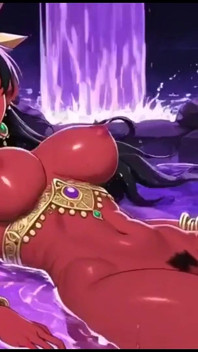 Movie, Demon Magic Purple Cave Queen Movie, Ai Animation