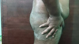 Cream Applying for Ass Massage