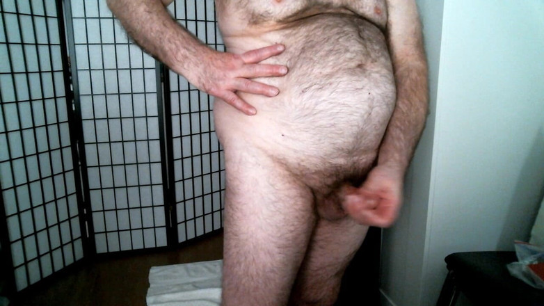 Coach Karl dude lodge: Тренер Карл снимает его порцию спермы перед живой камерой