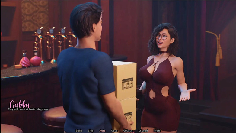 Sex anime taboo: Foda-se uma garota gostosa no dance bar