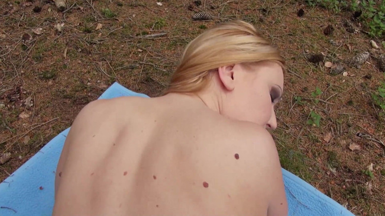 Erotic Planet X: Outdoor sex with hot big tits blonde who loves to...