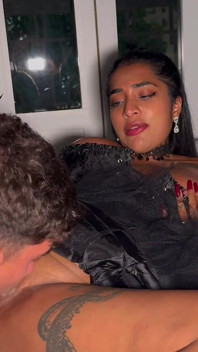 My Husband Eats My Ass for Halloween and Cums All Over Me